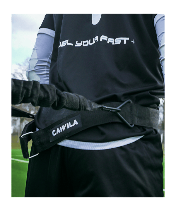 Cawila Torwart Bungee-Kit Schwarz - schwarz