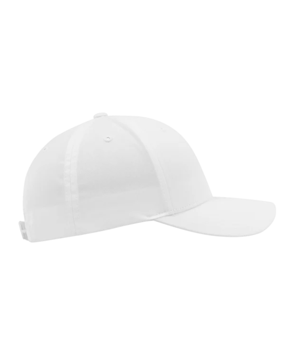 Merch Curved Classic Snapback Cap White - weiss