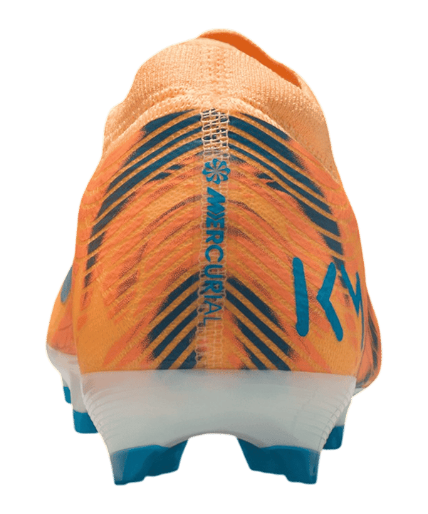 Nike Jr Air Zoom Mercurial Vapor XVI Pro FG Kylian Mbappe Signature Kids Orange F801 - orange