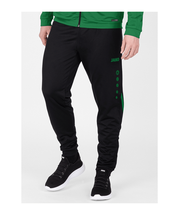 JAKO Challenge Polyesterhose Schwarz Grün F813