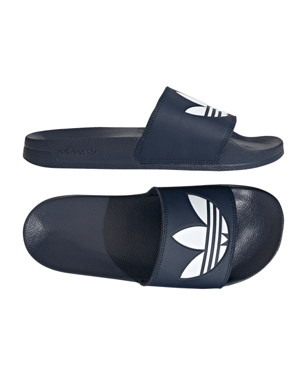 adidas Originals Adilette Lite Badelatsche Blau - blau