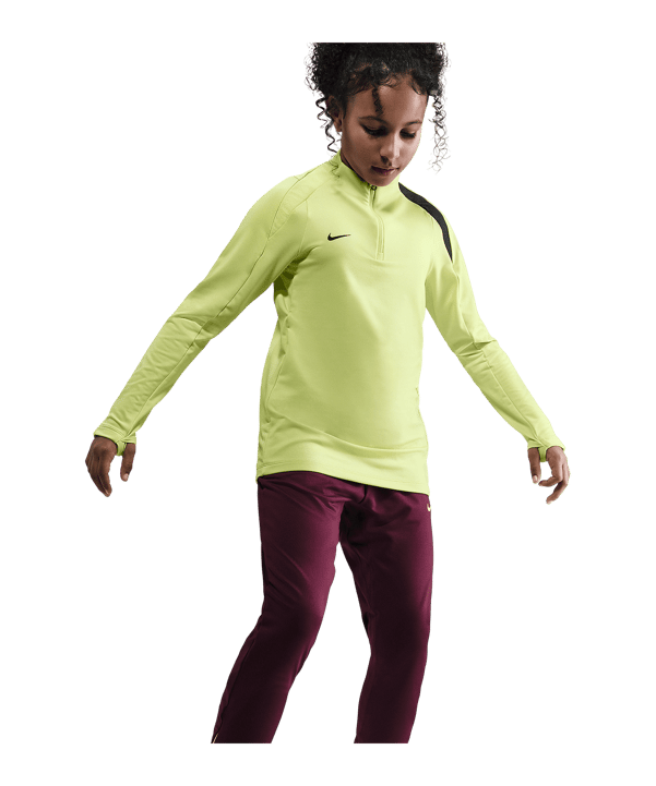 Nike Strike 24 Drill Tip Sweatshirt Kids Grün F383 - gruen