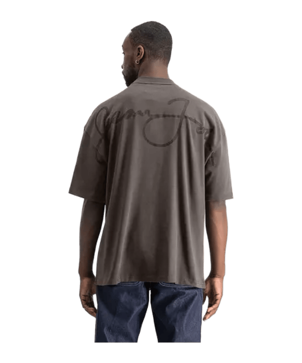 Sean John Logo Backprint Peached T-Shirt Schwarz - schwarz