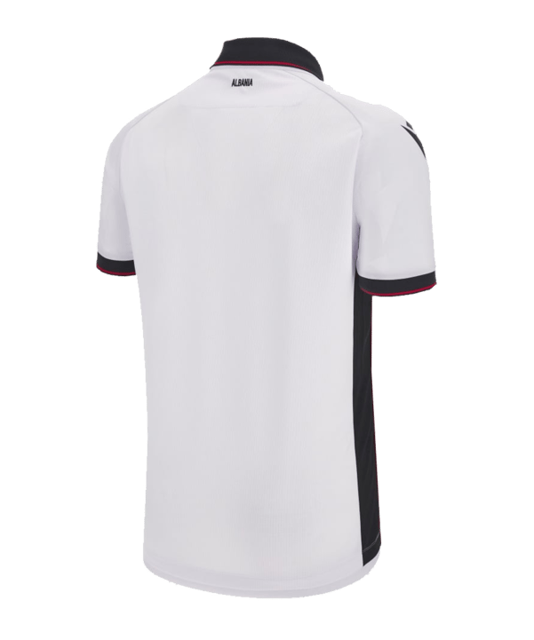 Macron Albanien Trikot Away EM 2024 Weiss - weiss