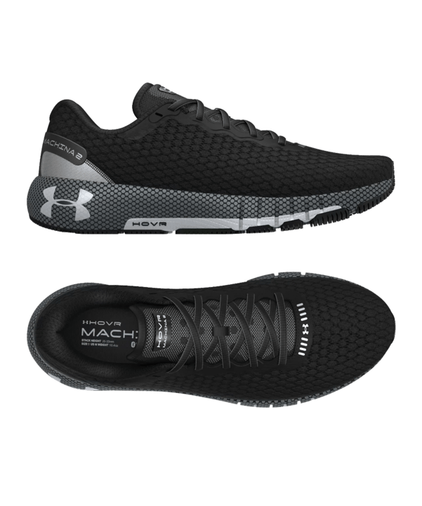 Under Armour HOVR Machina 2 Running Schwarz F001 - schwarz