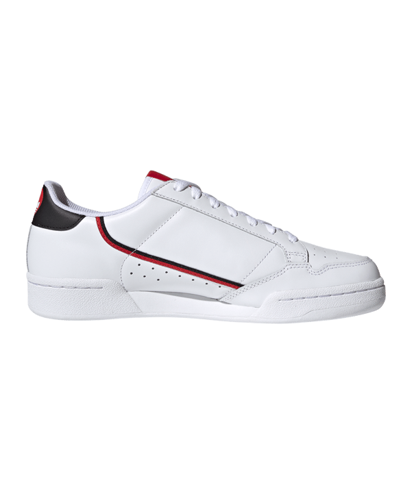 adidas Originals Continental 80 Weiss Schwarz - weiss