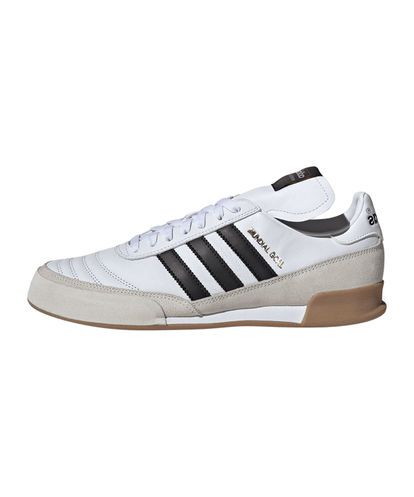 adidas Mundial Goal IN Classics White Weiss Schwarz Gold - weiss