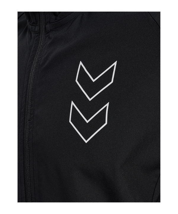 Hummel Court Trainingsjacke Damen Schwarz F2001 - schwarz