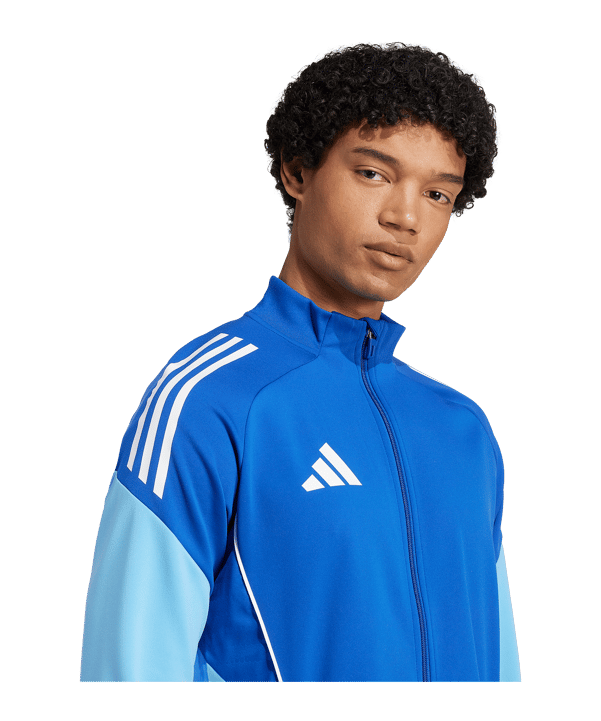 adidas Tiro 25 Competition Trainingsjacke Blau - blau