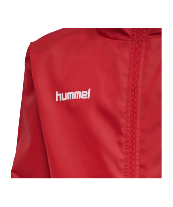 Hummel hmlPROMO Regenjacke Kids Rot F3062 - rot