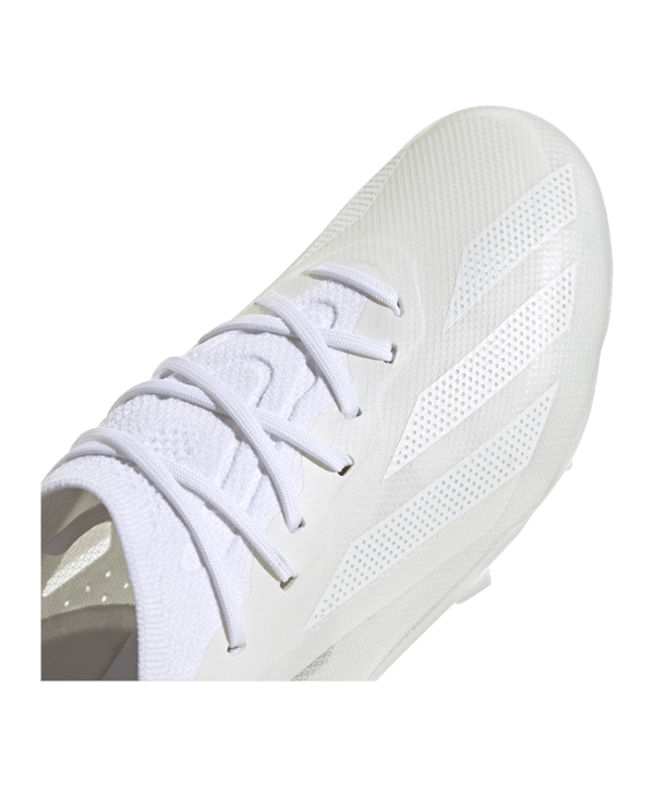 adidas X Crazyfast.1 FG Pearlized Kids Weiss - weiss