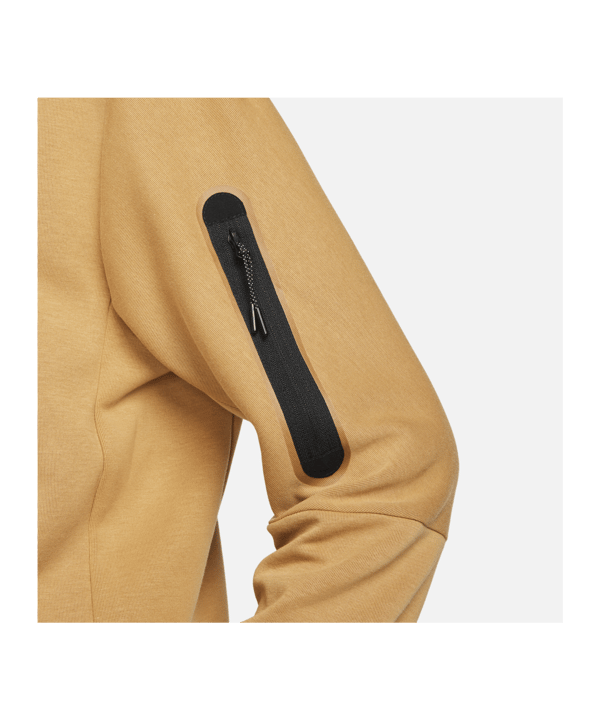 Nike Tech Fleece Crew Sweatshirt Gold F722 - gold