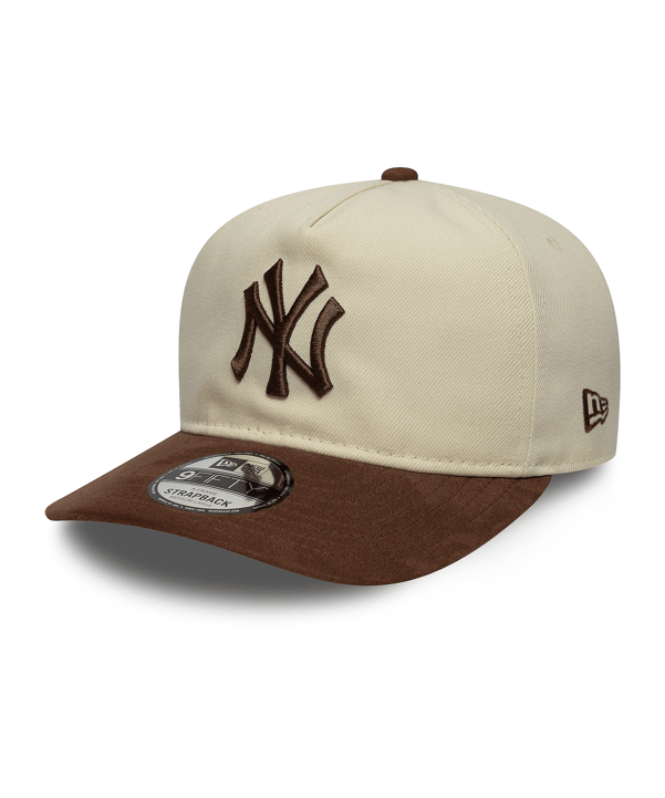 New Era Suede Visor 9Fifty Af Neyyan Cap Beige - beige