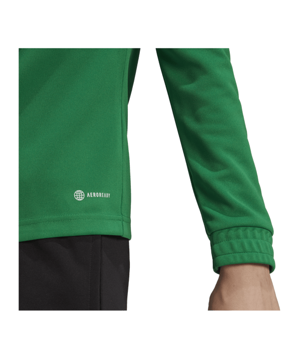 adidas Entrada 22 HalfZip Sweatshirt Damen Grün - gruen
