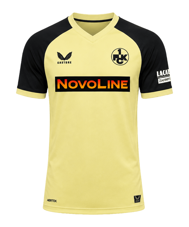 Castore 1. FC Kaiserslautern Shirt 3rd 2026/2027 Geel - geel