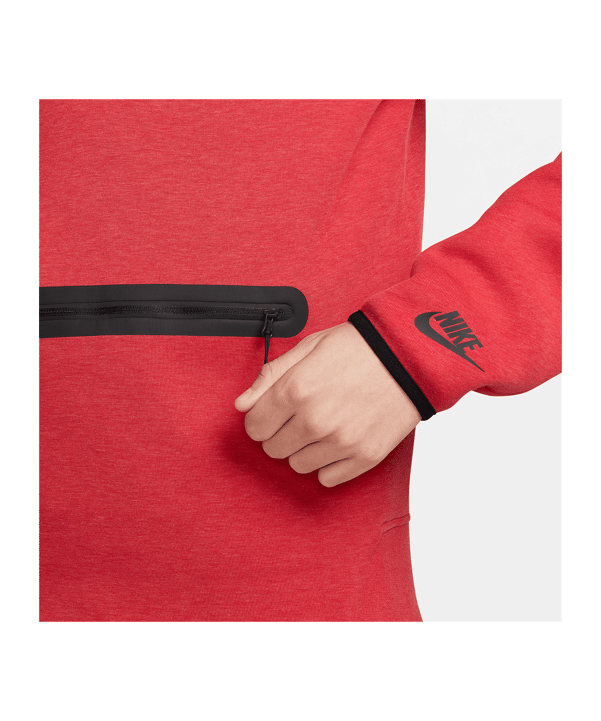 Nike Tech Fleece HalfZip Sweatshirt  Rot F672 - rot