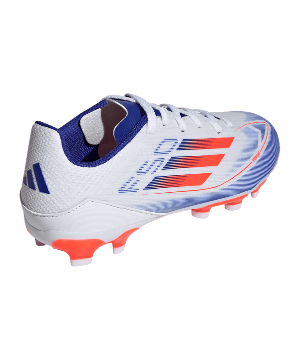 adidas F50 League MG Advancement Kids Weiss Rot - weiss