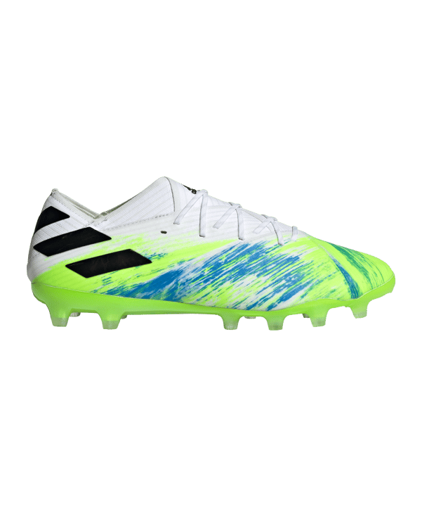 adidas NEMEZIZ Uniforia 19.1 AG Weiss Grün - weiss