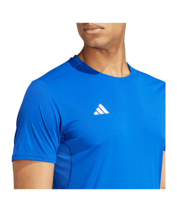 adidas Adizero T-Shirt Blau - blau