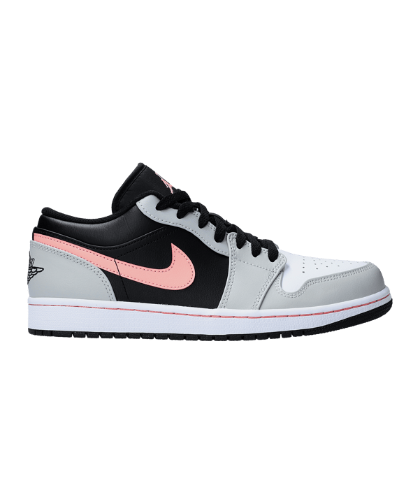 Jordan Air 1 Low Schwarz Orange Grau F062 - schwarz