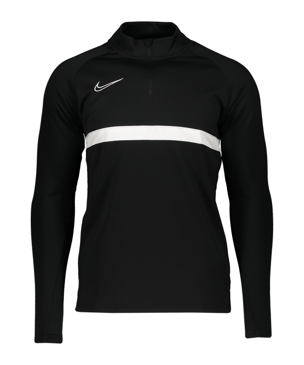 Nike Academy 21 Drill Top Schwarz F010 - schwarz