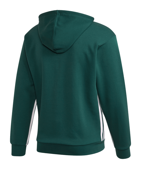adidas 3S Kapuzenjacke Grün Weiss - gruen