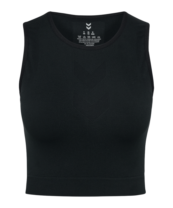 Hummel Hiit Seamless T-Shirt Damen Schwarz F2001 - schwarz