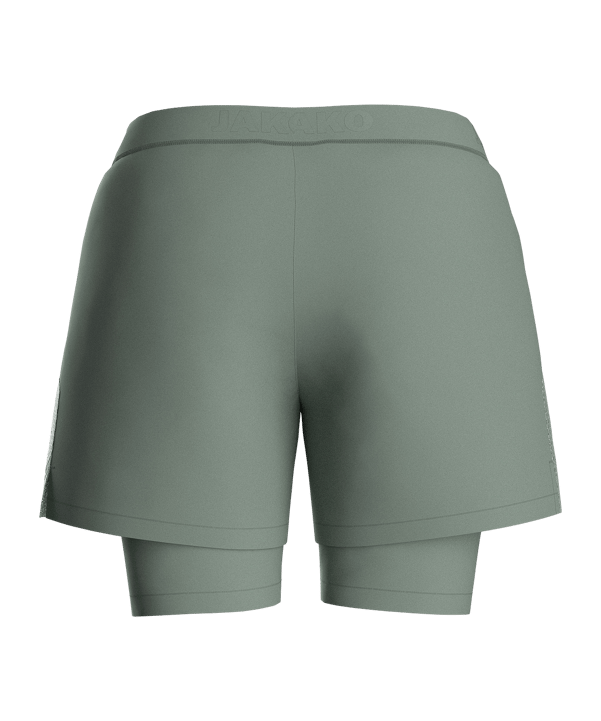 JAKO Power 2in1 Short Damen Grün F237 - gruen