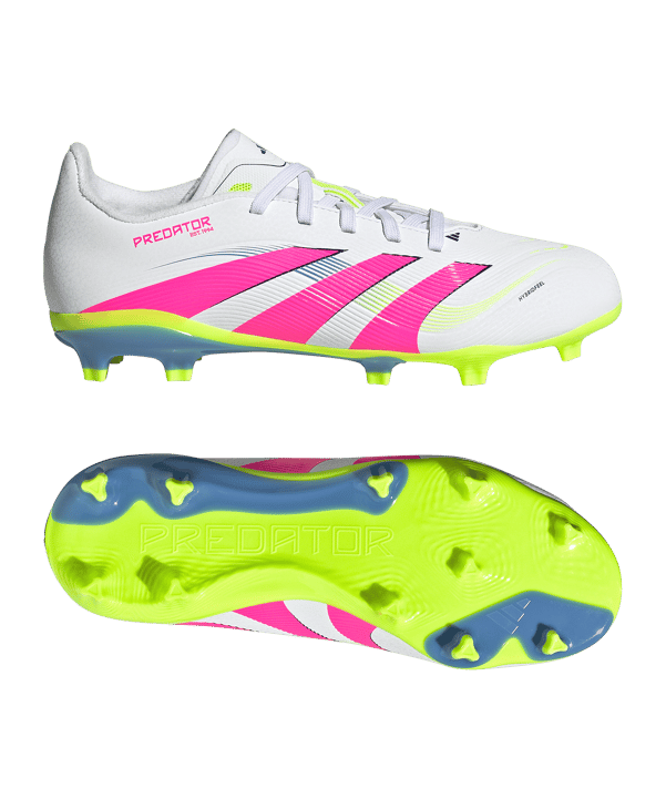 adidas Predator League FG/MG Kids Weiß - weiss