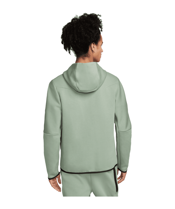 Nike Tech Fleece Windrunner Grün Schwarz F330 - gruen