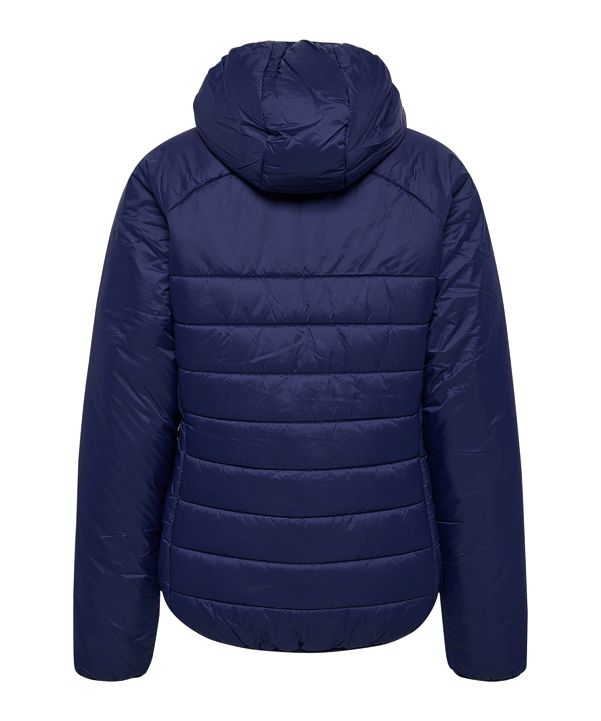 Hummel Go Quilted Kapuzenjacke Damen Blau F7026 - blau