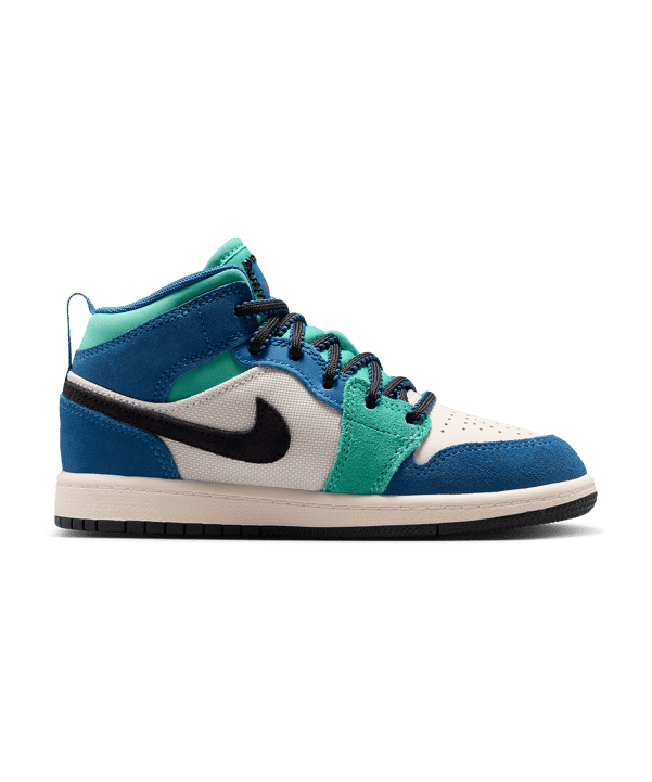 Jordan Air Jordan 1 Mid SE PS Enfants Blanc C100 - blanc