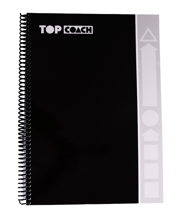 TOP COACH Ringbuchblock DIN A4 - weiss