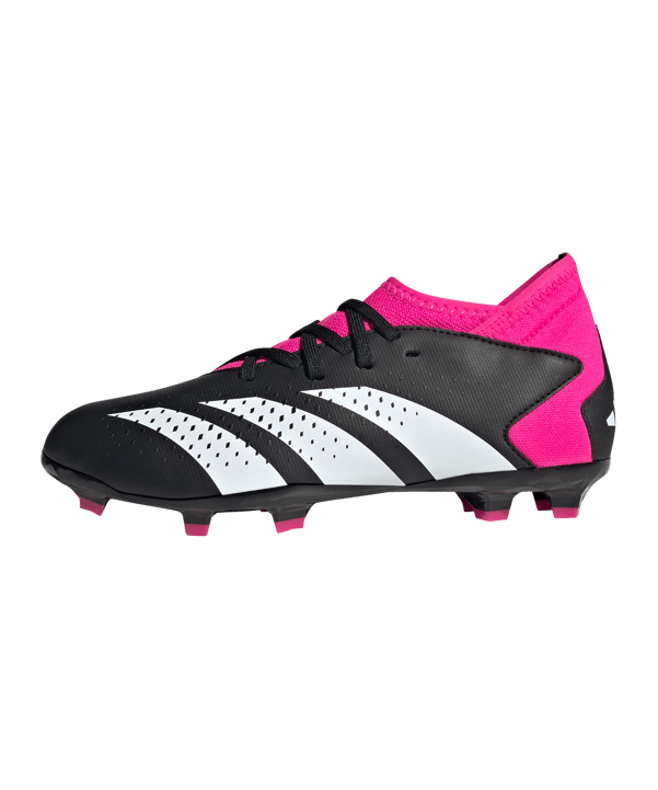 adidas Predator Accuracy.3 FG Own Your Football Kids Schwarz Weiss Pink - schwarz