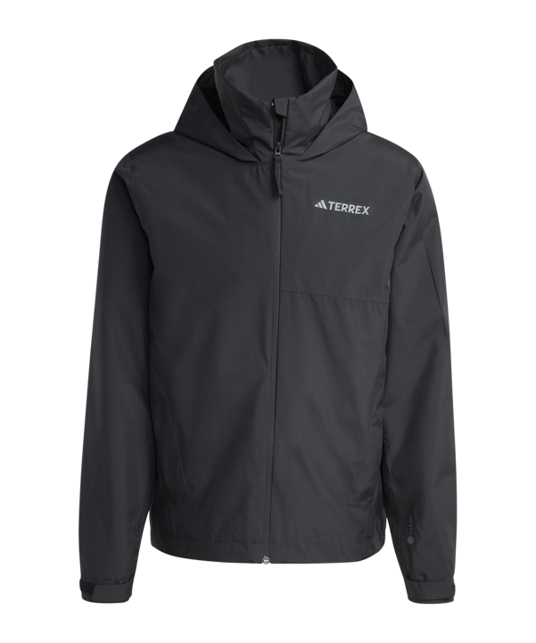 adidas Terrex Multi RAIN.RDY 2-Layer Rain Jacket Black - schwarz