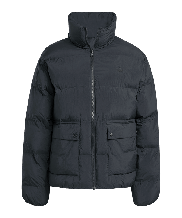 adidas Originals Synthetic Down Puffer Jacke Schwarz - schwarz