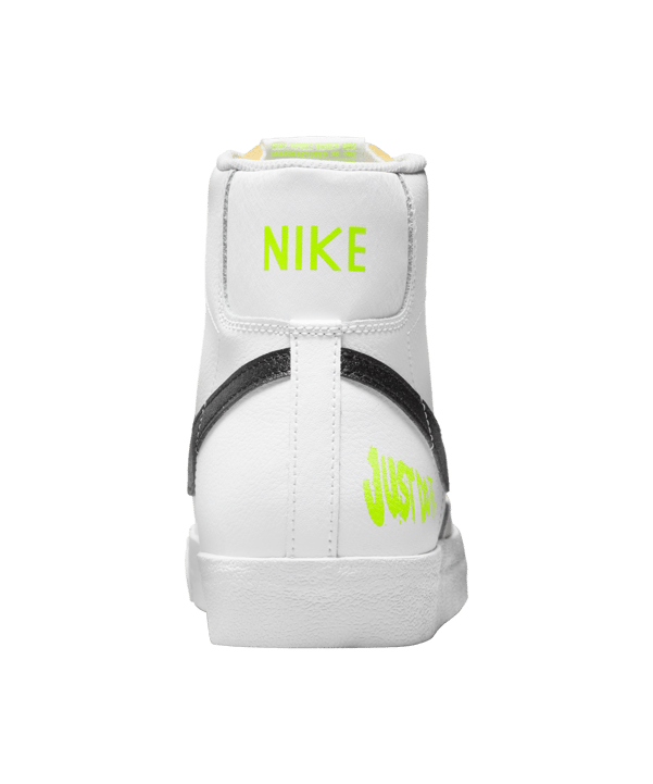 Nike Blazer Mid '77 Weiss Schwarz Gelb F100 - weiss