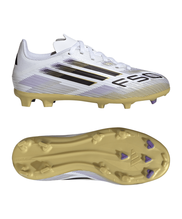 adidas F50 League FG/MG Road to Glory Enfants Blanc - blanc