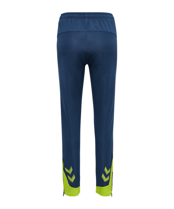 Hummel hmlLEAD Poly Trainingshose Damen Blau F7642 - blau