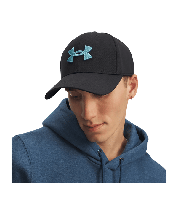 Under Armour Blitzing Low STR Cap Schwarz F007 - schwarz