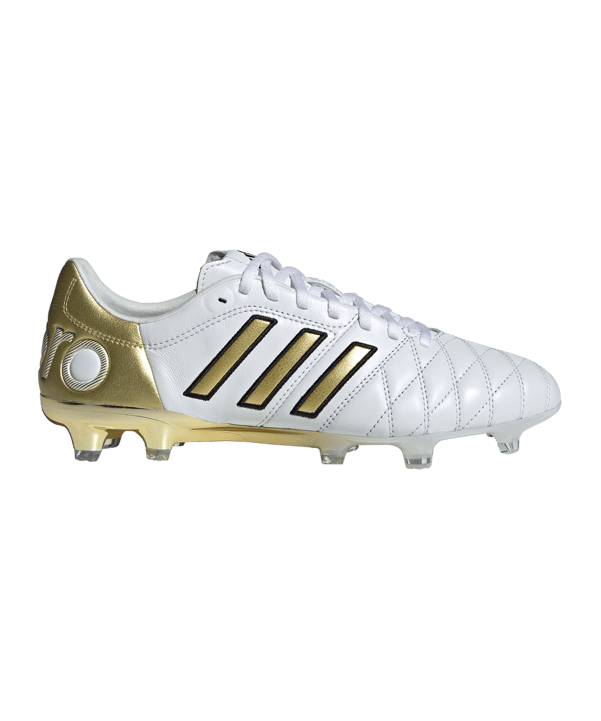 adidas 11Pro FG Toni Kroos Weiss Schwarz Gold - weiss