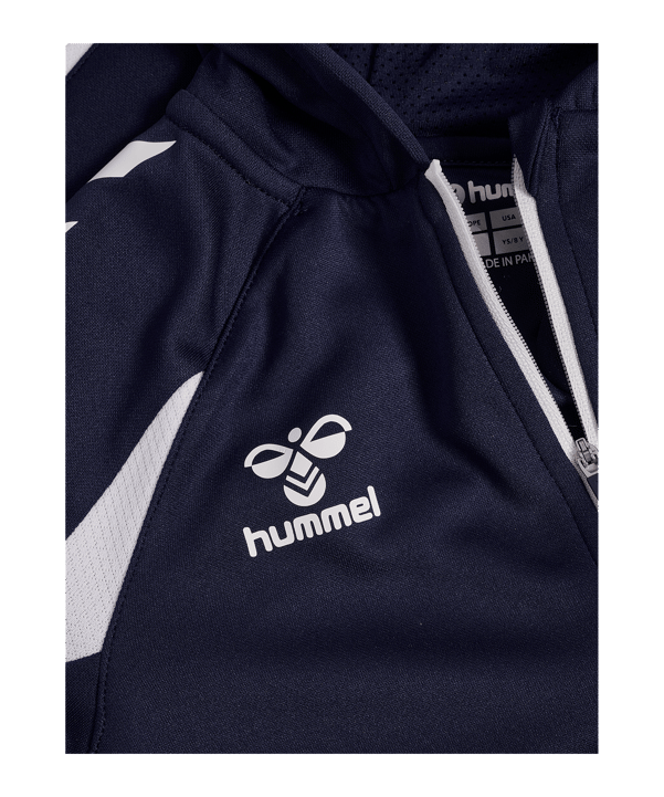 hummel Core 2.0 Kapuzenjacke Kids Blau F7929 - blau