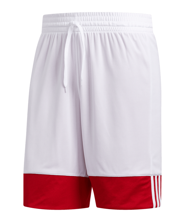 adidas 3G Speed Reversible Short Rot Weiss - rot