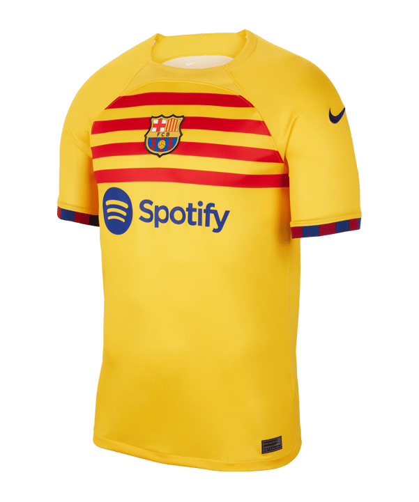 Nike FC Barcelona Trikot 4th 2022/2023 Gelb F729 - gelb