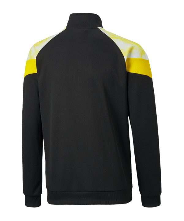 PUMA BVB Dortmund MCS Trainingsjacke Kids Schwarz F02 - schwarz