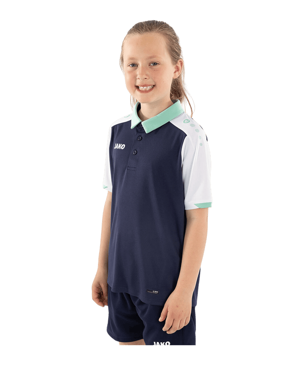 JAKO Dynamic Polo Kids Blau F915 - blau