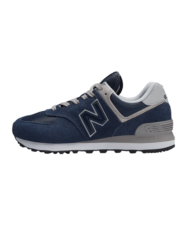 New Balance 574 Damen Blau Weiss FEVN - blau