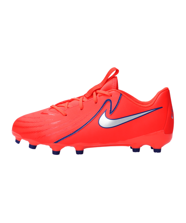 Nike Jr Phantom GX II Academy FG/MG Erling Haaland Kids Rot Weiss F600 - rot