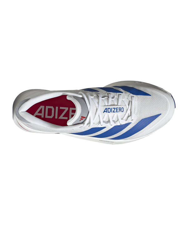 adidas Adizero Boston 13 Laufschuh Weiß - weiss