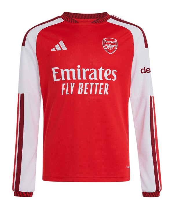 adidas FC Arsenal London Trikot Langarm Home 2026/2027 Kids Rot - rot